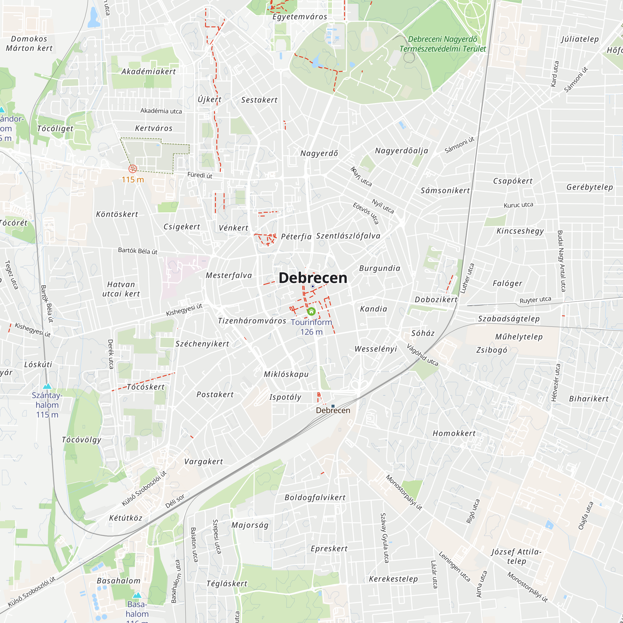 Tourinform map