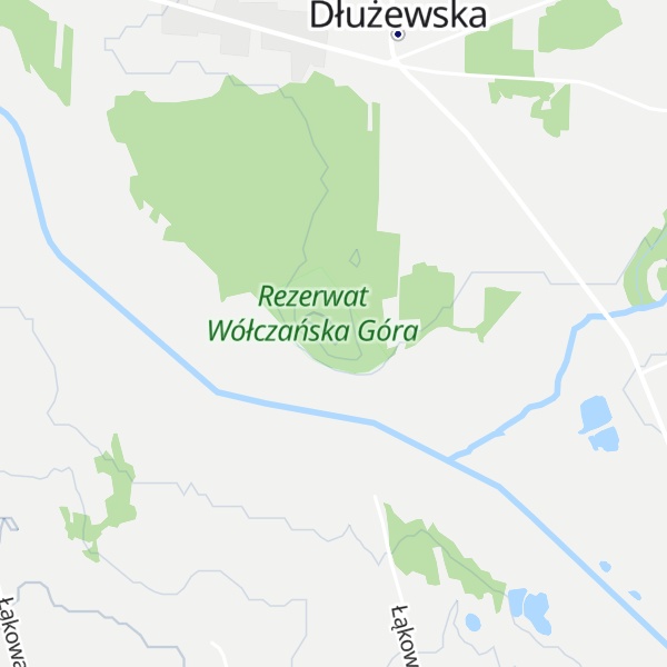 Map of Wólczańska Góra