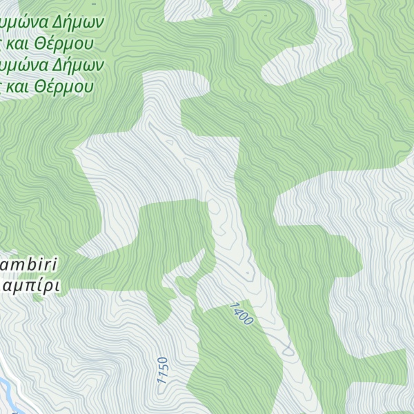 Map of Mytikas