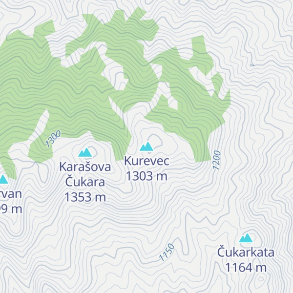 Map of Kurevec