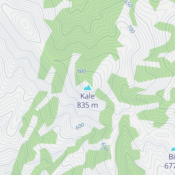 Map of Kale