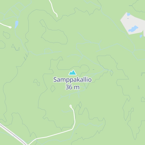 Map of Samppakallio