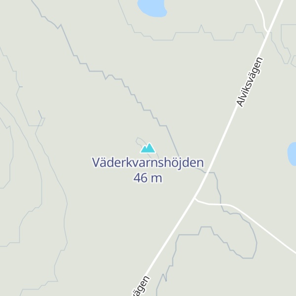 Map of Väderkvarnshöjden