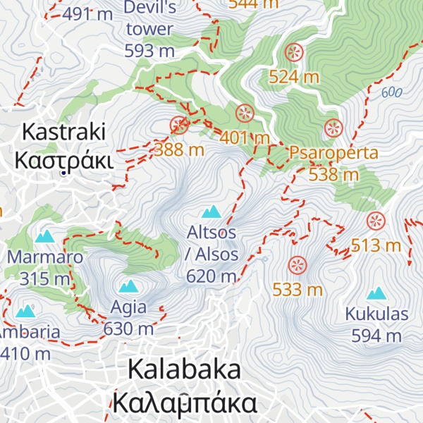 Map of Altsos / Alsos