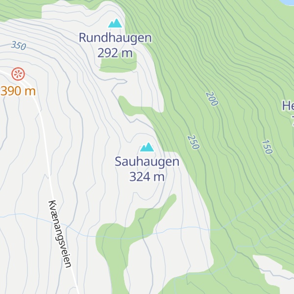 Map of Sauhaugen