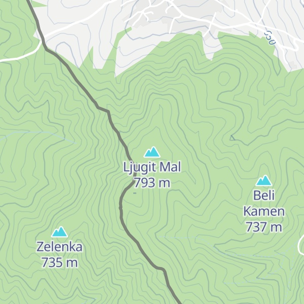 Map of Ljugit Mal