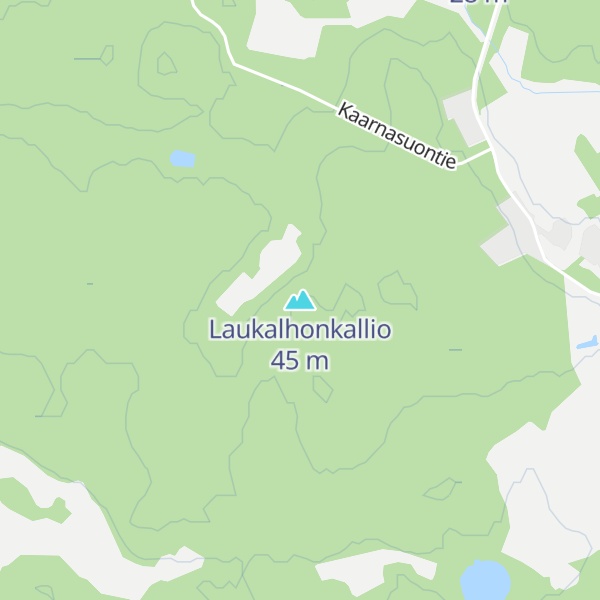 Map of Laukalhonkallio