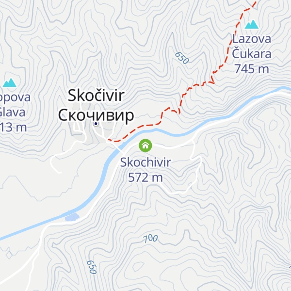 Map of Skochivir