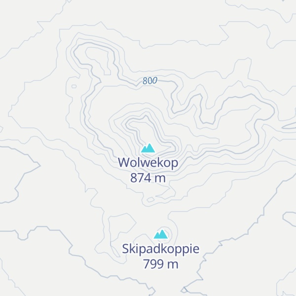 Map of Wolwekop