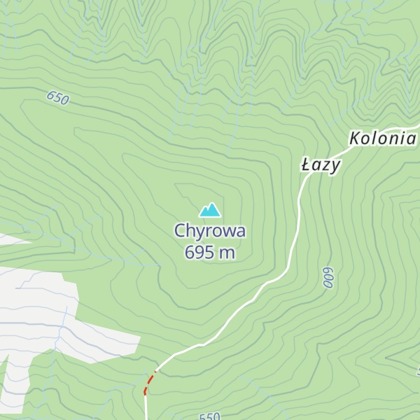 Map of Chyrowa