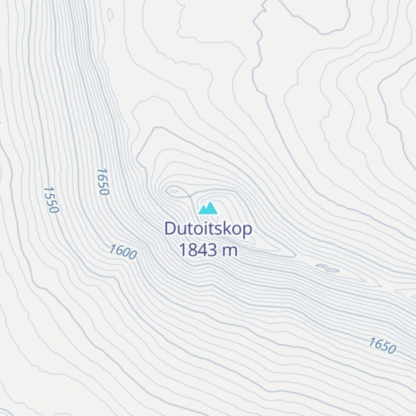 Map of Dutoitskop