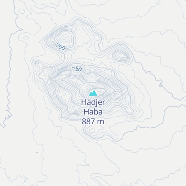 Map of Hadjer Haba