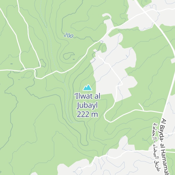 Map of ‘Ilwat al Jubayl