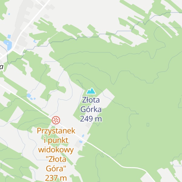 Map of Złota Górka