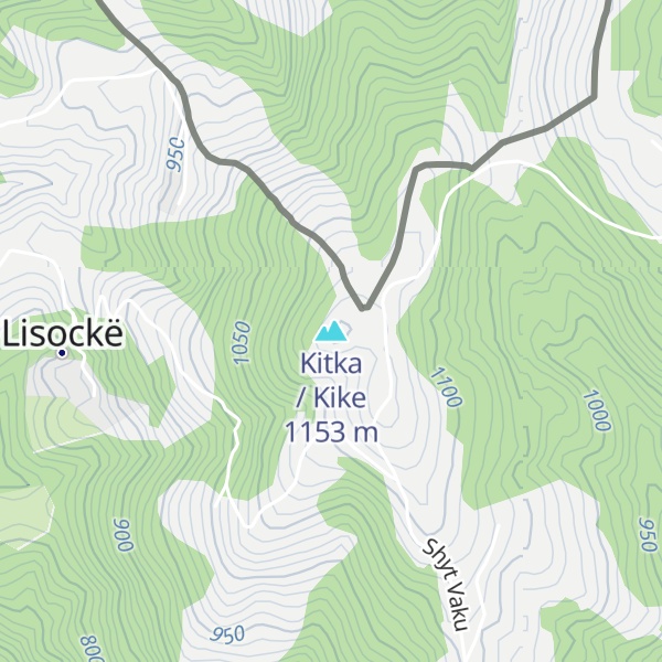 Map of Kitka / Kike