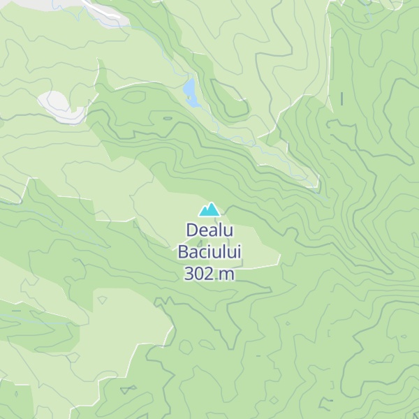 Map of Dealu Baciului