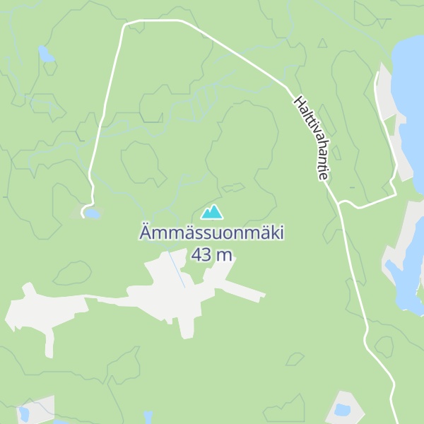 Map of Ämmässuonmäki