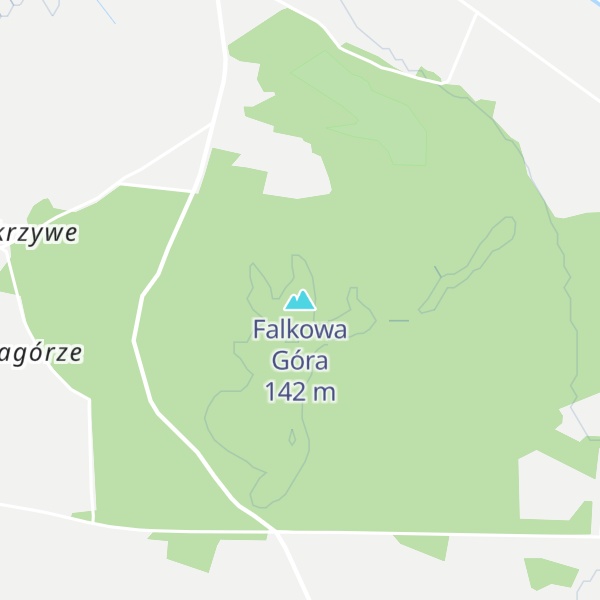 Map of Falkowa Góra