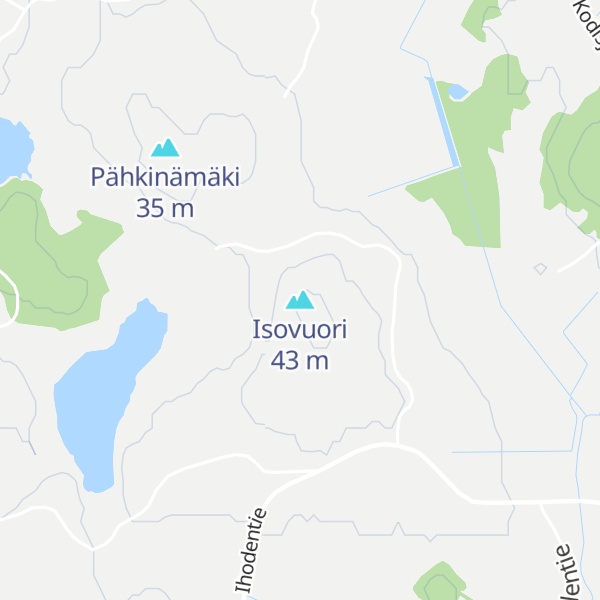 Map of Isovuori