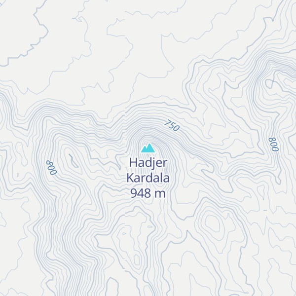 Map of Hadjer Kardala