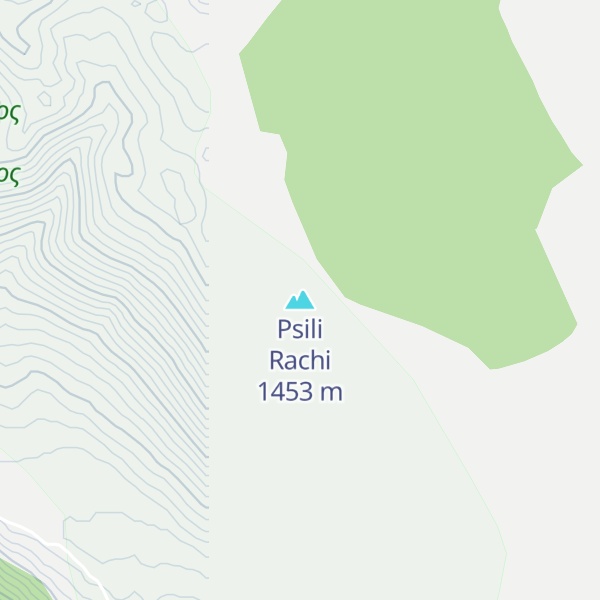 Map of Psili Rachi