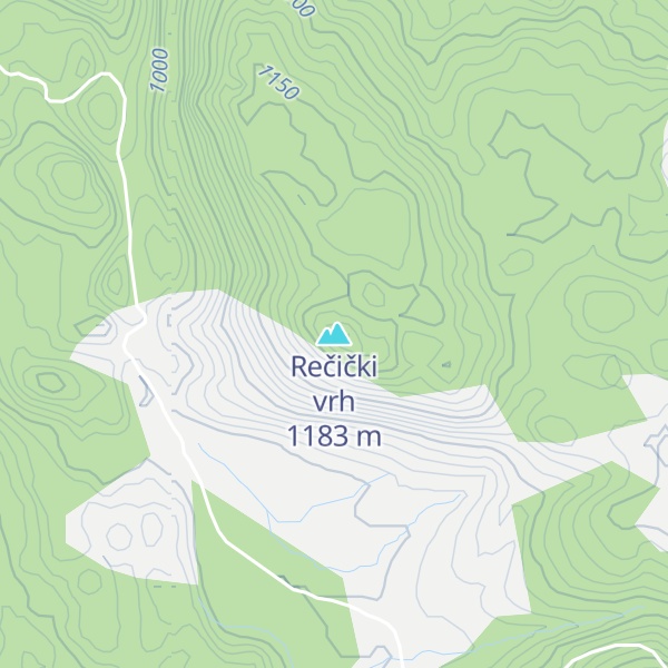 Map of Rečički vrh