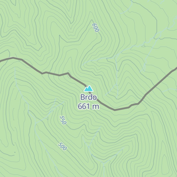 Map of Brdo