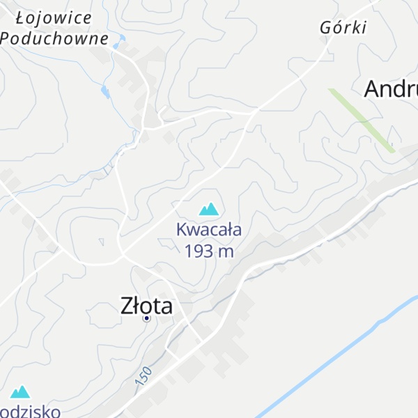 Map of Kwacała