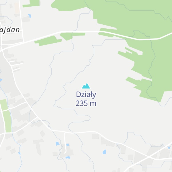 Map of Działy