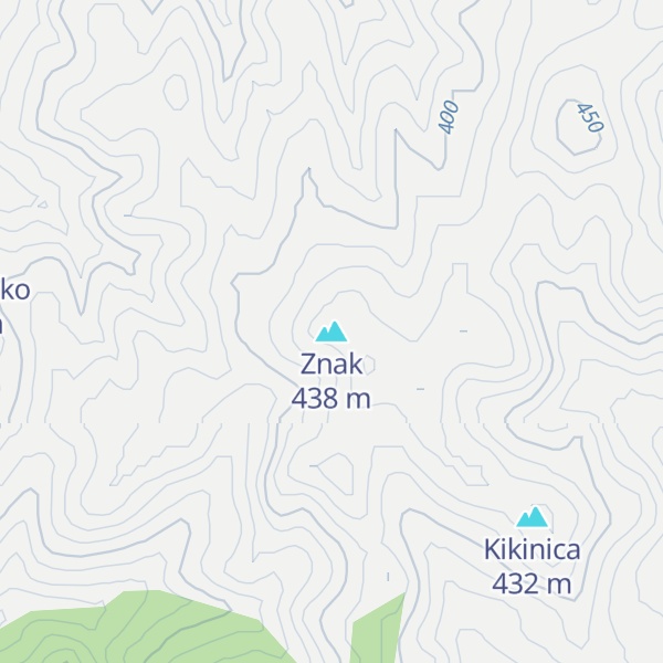 Map of Znak