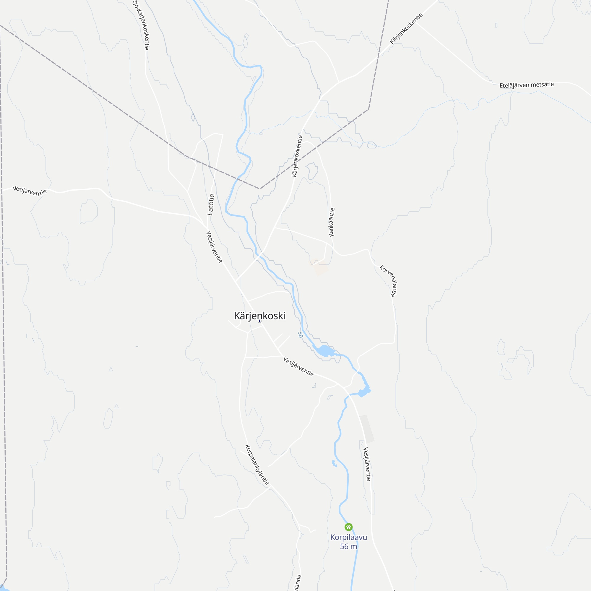 Myllylaavu map