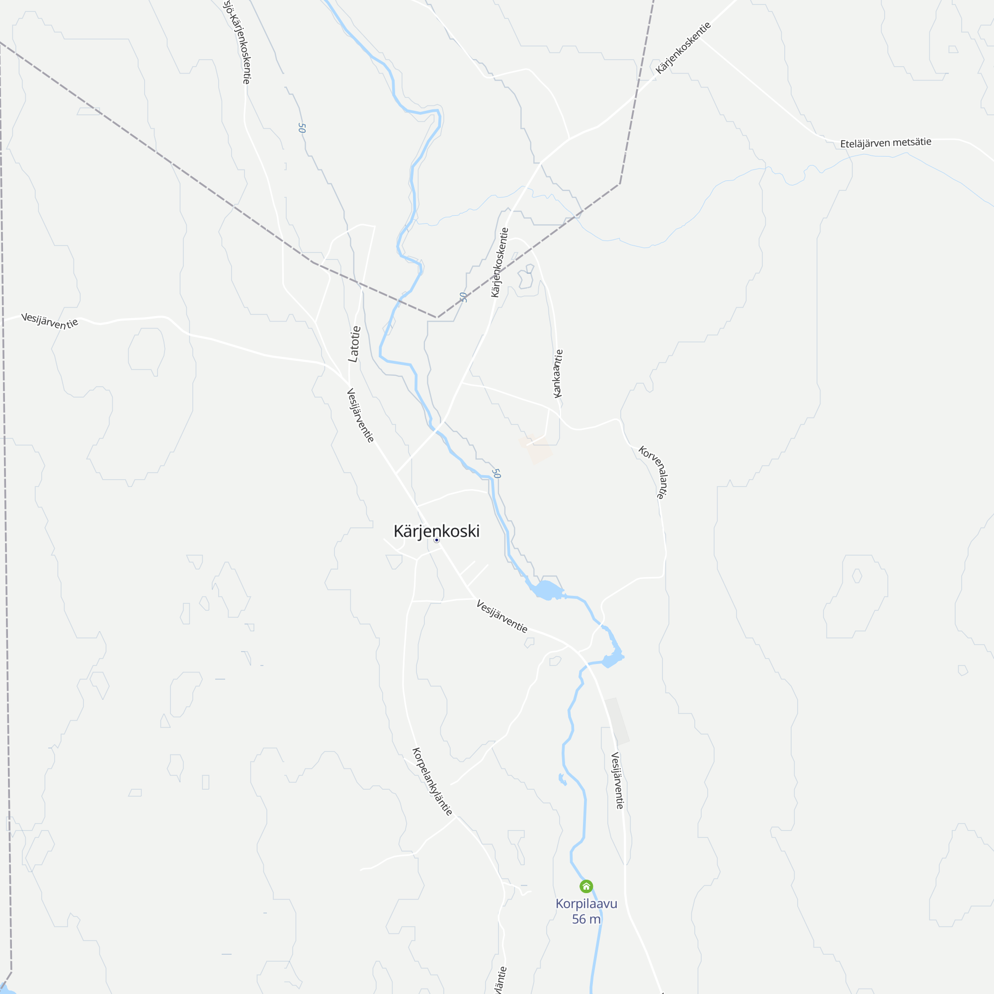 Myllylaavu map