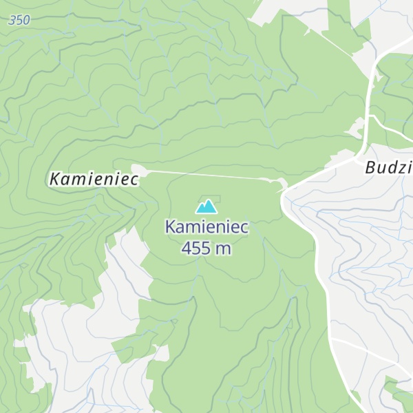 Map of Kamieniec