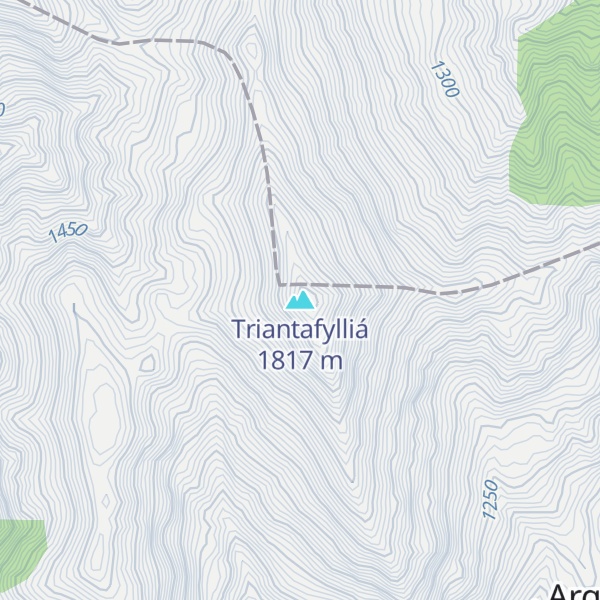 Map of Triantafylliá