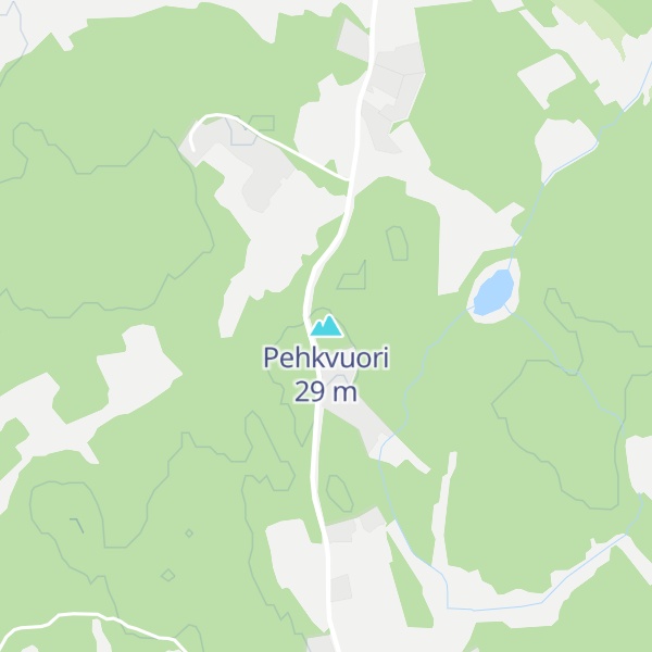 Map of Pehkvuori