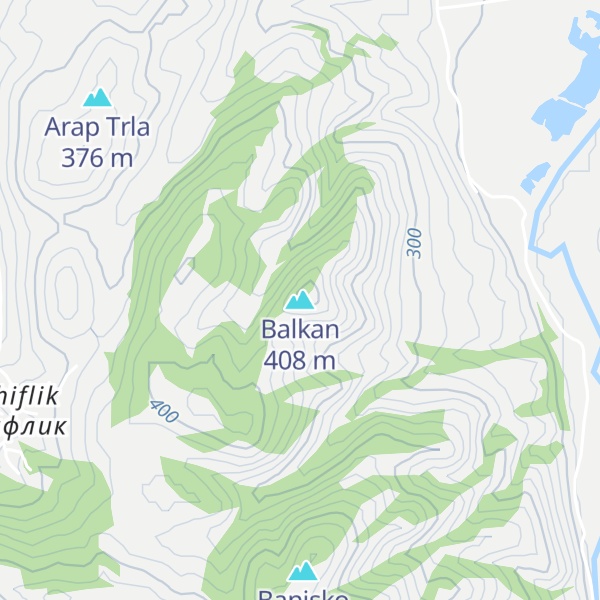 Map of Balkan