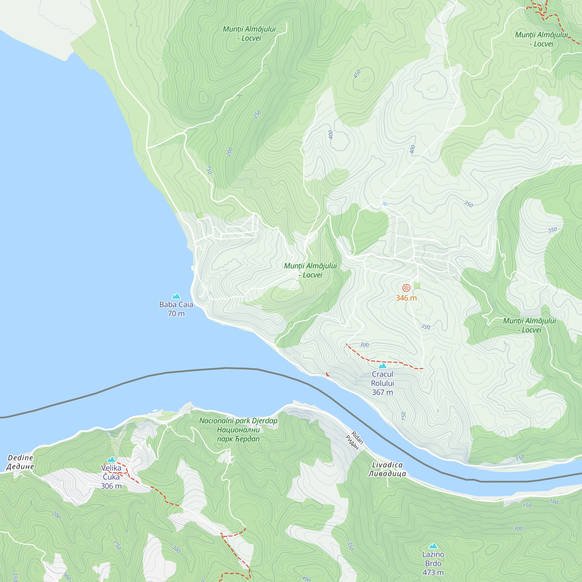 Cabana Priod map