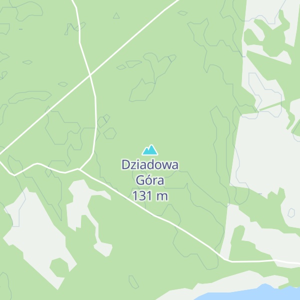 Map of Dziadowa Góra
