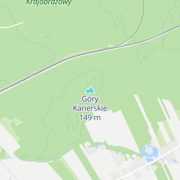 Map of Góry Karierskie