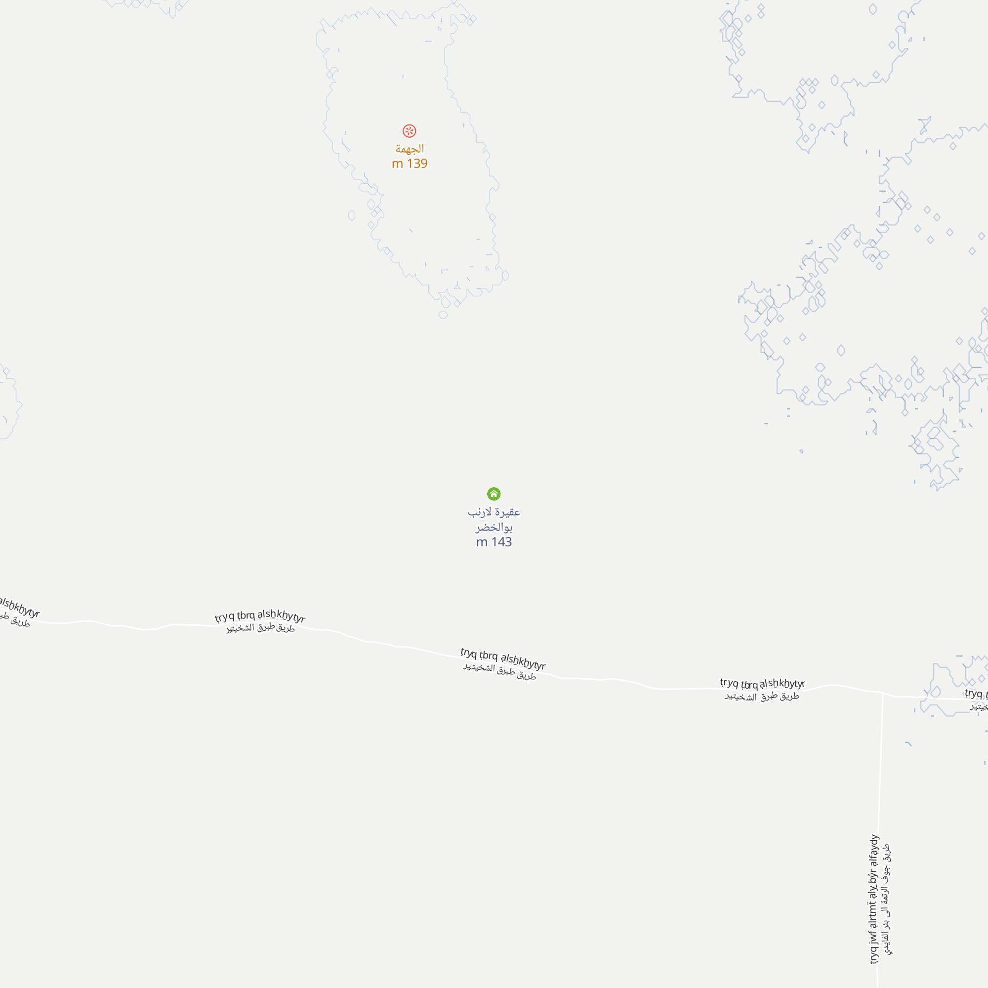 عقيرة لارنب بوالخضر map