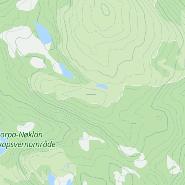 Map of Geitfjellet