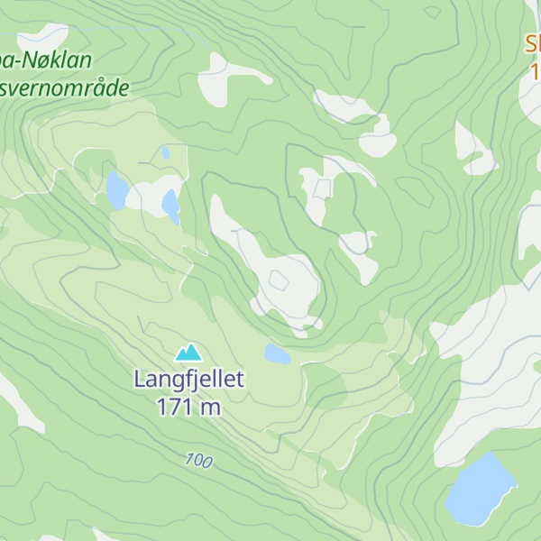 Map of Rundfjellet