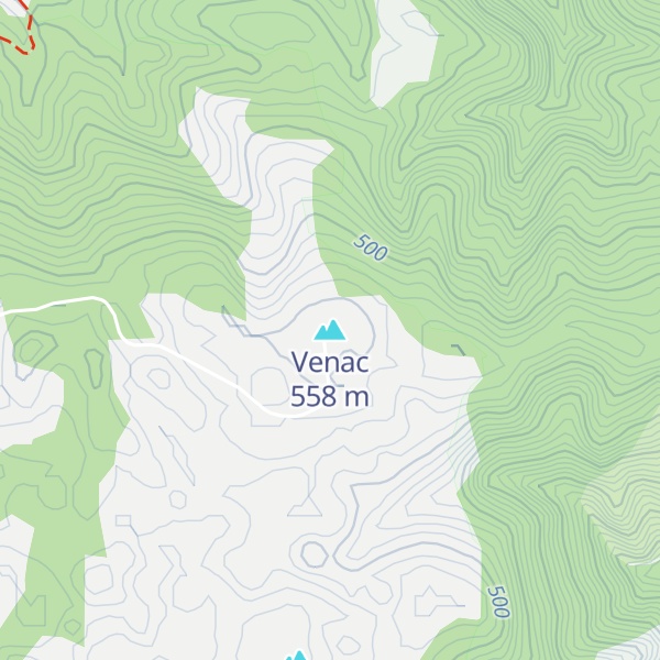 Map of Venac