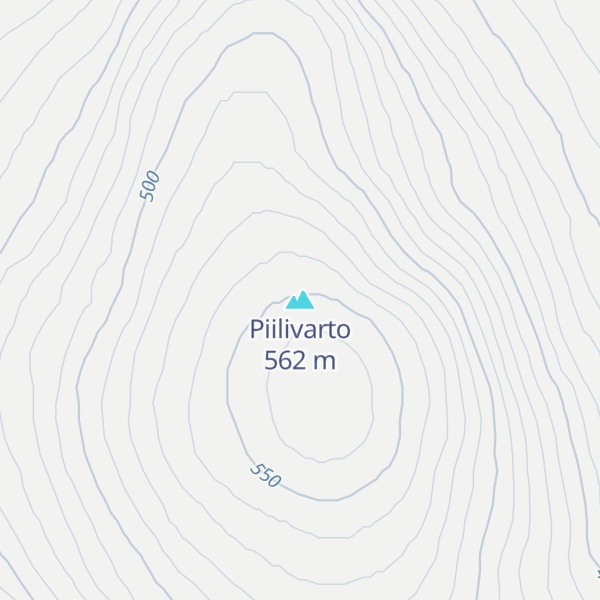Map of Piilivarto