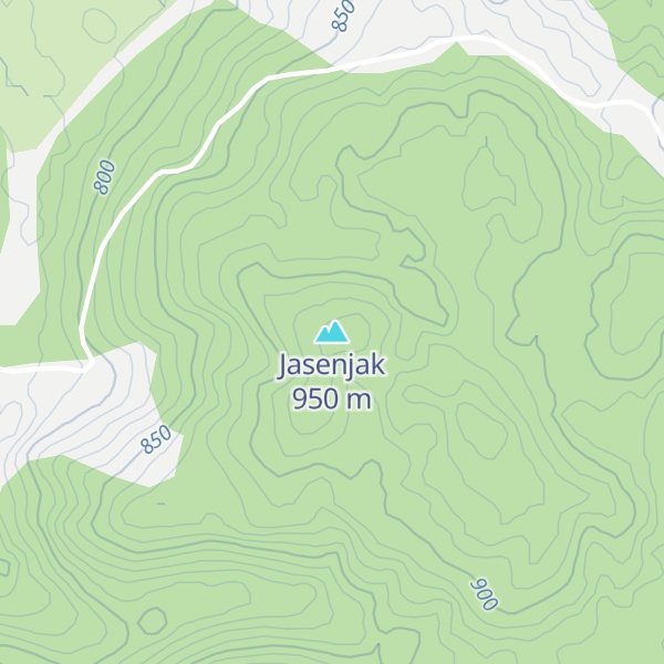 Map of Jasenjak