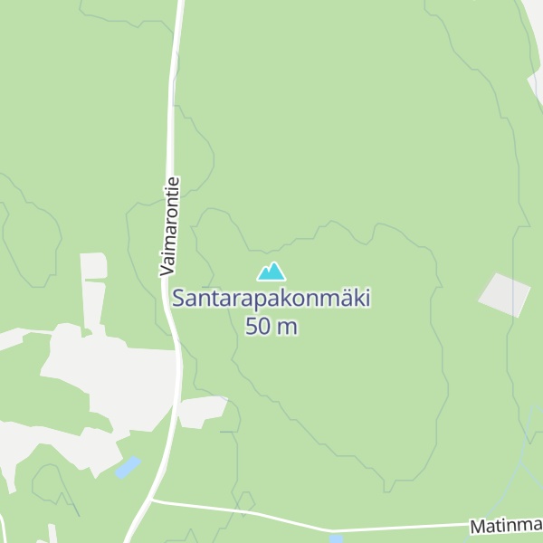 Map of Santarapakonmäki