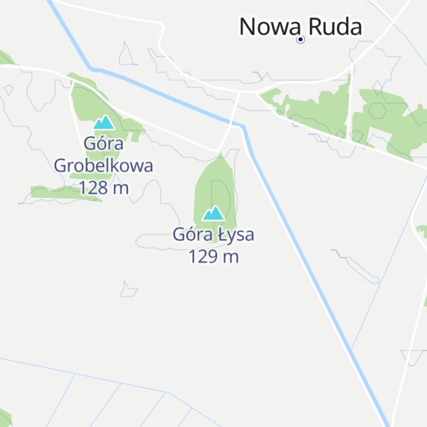 Map of Góra Łysa
