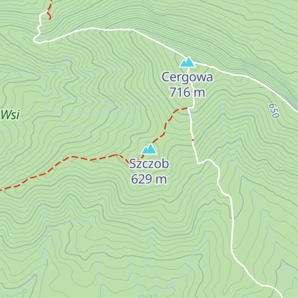 Map of Szczob