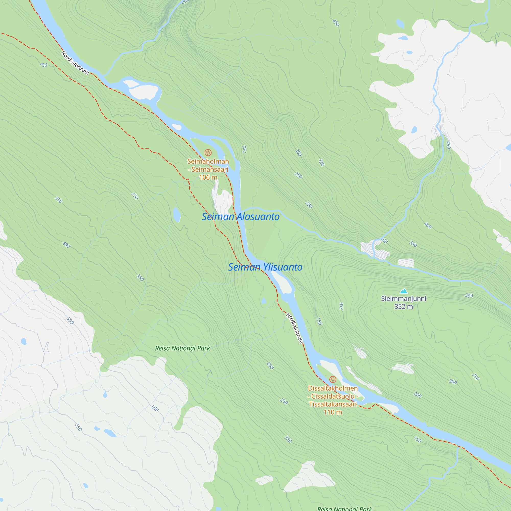 Sieimahytta map
