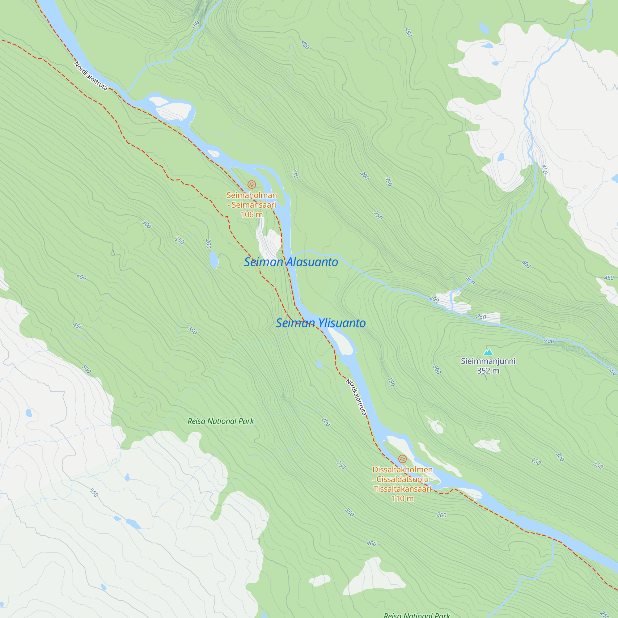 Sieimahytta map